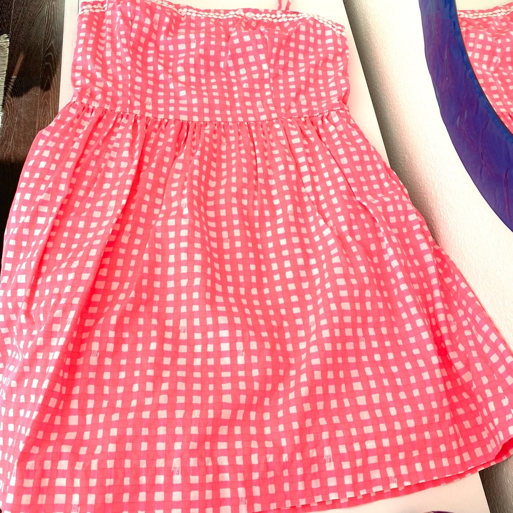 Lilly Pulitzer Gingham Bethany Dress size 12